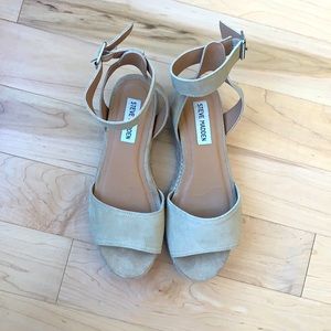 Steve Madden Gabi Espadrille Beige Women’s 7